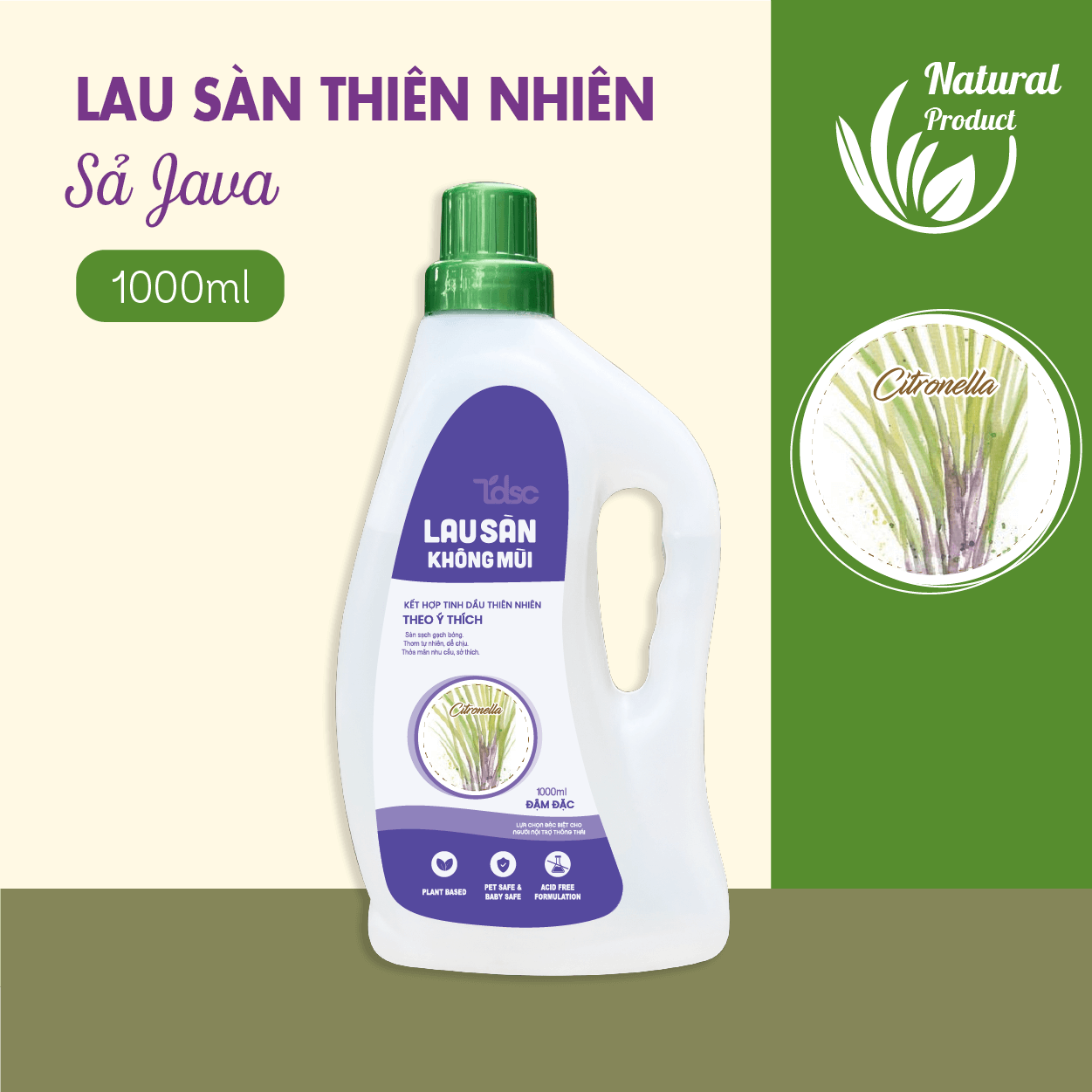 Nước Lau Sàn Sả Java