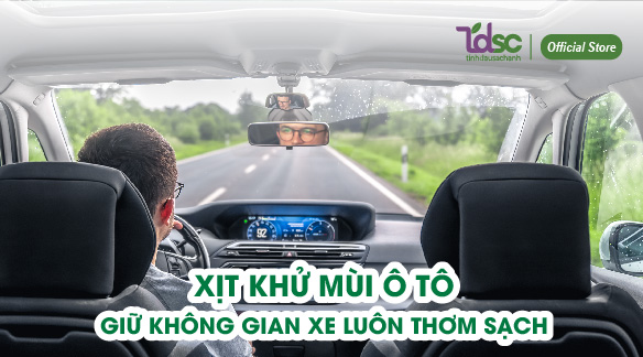 Xịt khử mùi ô tô – Giữ không gian xe luôn thơm sạch, dễ chịu và sang trọng