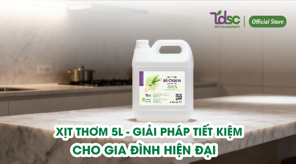 Xịt Thơm 5L - Giải Pháp Tiết Kiệm Cho Gia Đình Hiện Đại