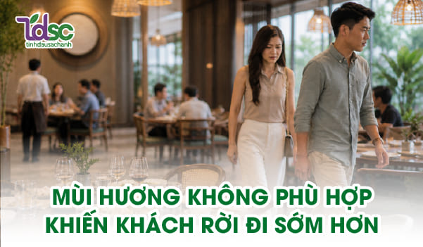 Mùi ảnh hưởng trực tiếp đến hành vi khách hàng